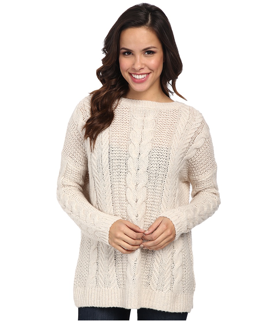 Tommy Bahama - Tamarind Cable Pullover (Arctic Wind Heather) Women