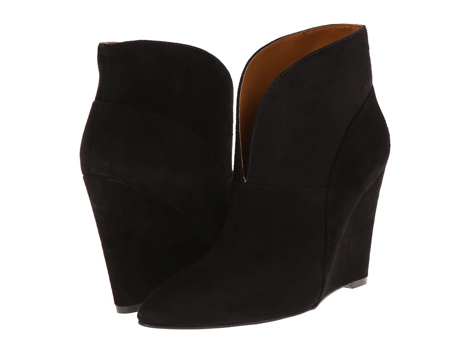 Nine West - Darbie (Black Suede/Canvas 1) Women