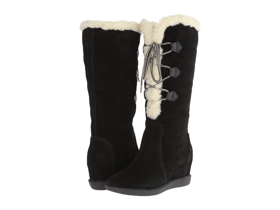 Nine West - Gayne (Black/Black Suede) Women