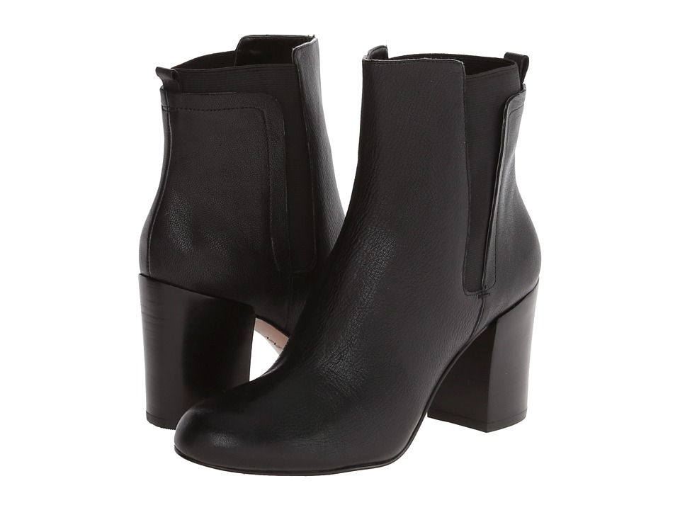 Nine West - Saga (Black/Black Leather) Women