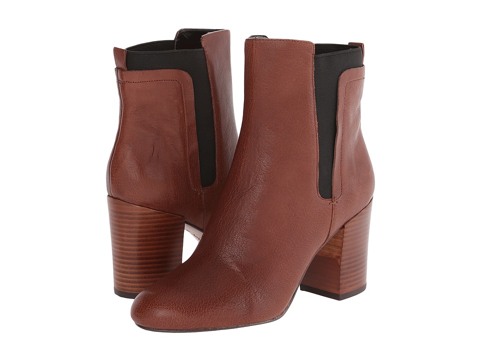 Nine West - Saga (Brown/Black Leather) Women