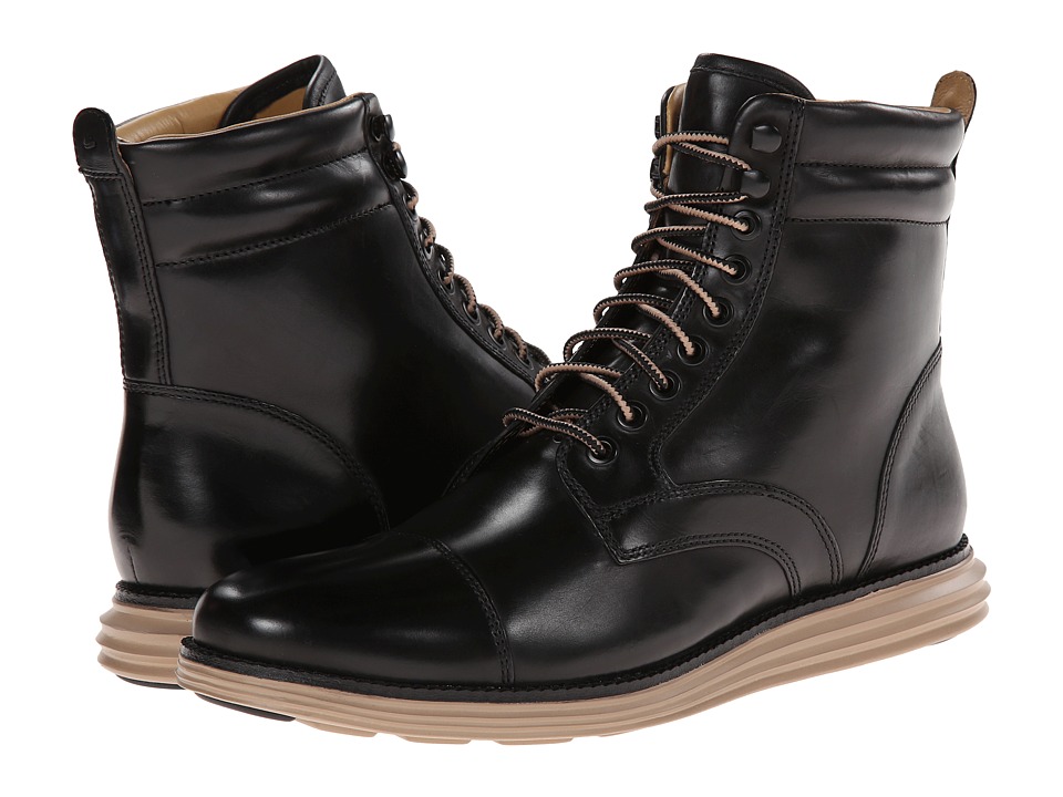 Cole Haan - Lunargrand Lace Boot (Black 2) Men
