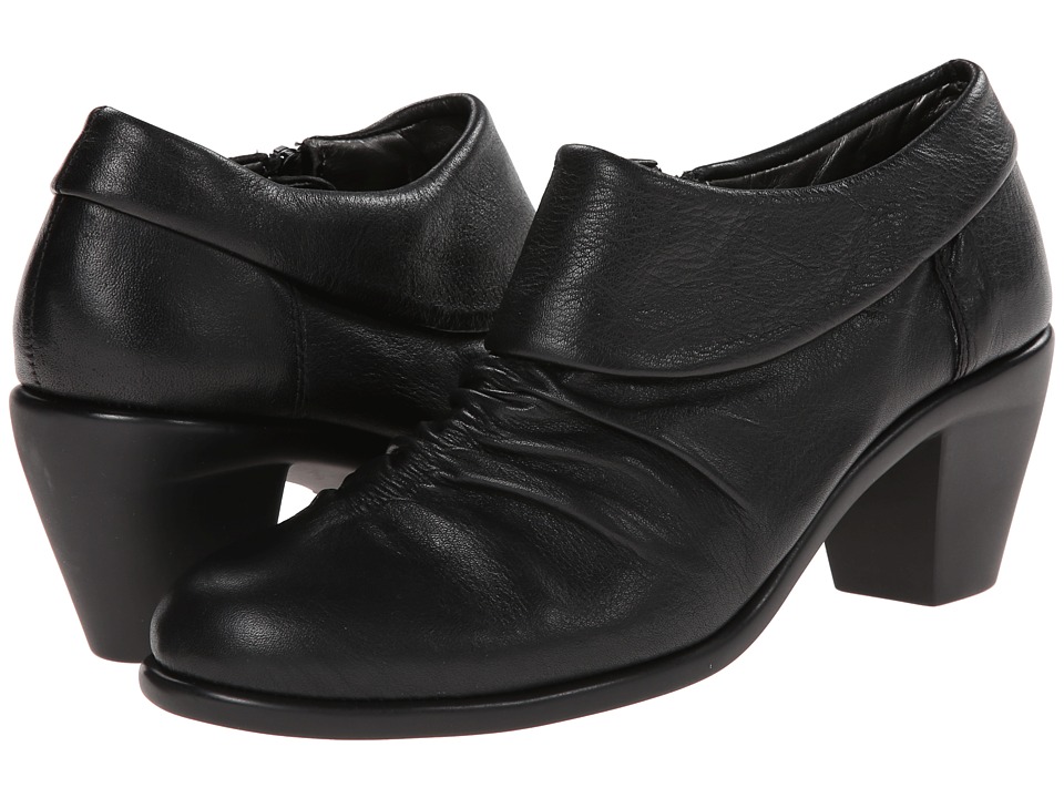 Aerosoles - Lock N Key (Black Leather) High Heels