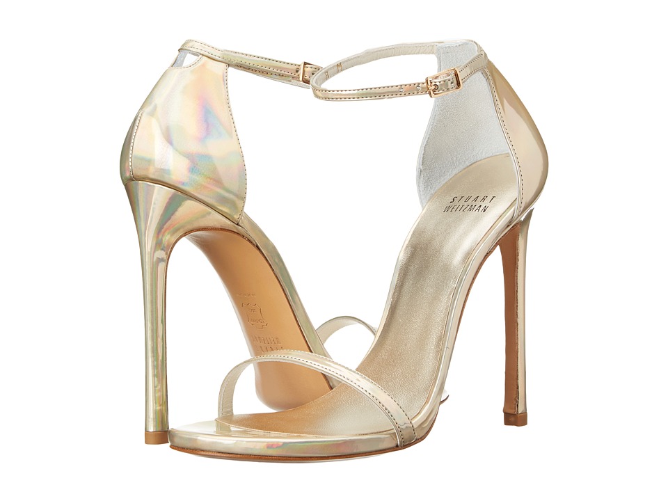 Stuart Weitzman Bridal & Evening Collection Nudist (Cava Iris Specchio) High Heels