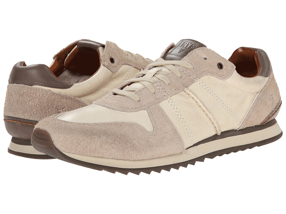 Frye - Kane Runner (Off White Soft Vintage Leather/Suede) Men
