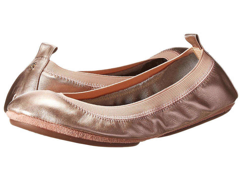 yosi samra rose gold ballet flats