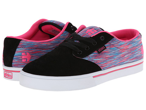 black and pink etnies