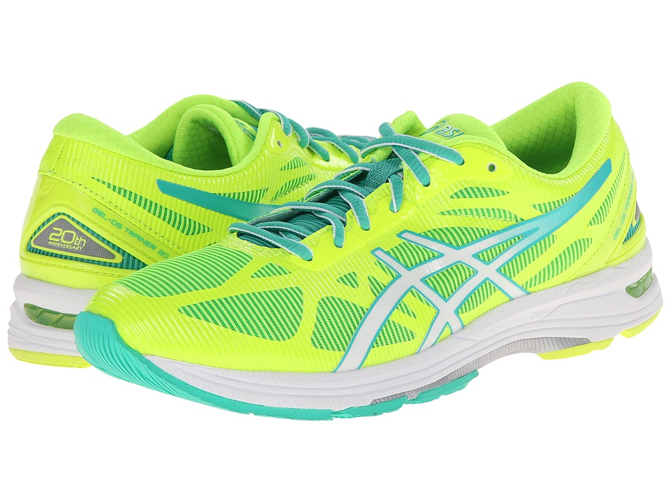 asics neon yellow running shoes