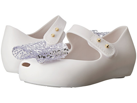 Mini Melissa - Mini Ultra Girl Minnie (Toddler) (White) Girls Shoes