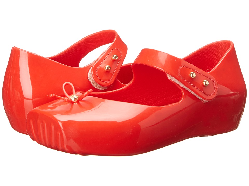 red mini melissa shoes