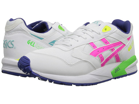 UPC 887749742893 product image for Onitsuka Tiger by Asics - Gel-Saga (White/Pink) Women's Lace up casual Shoes | upcitemdb.com