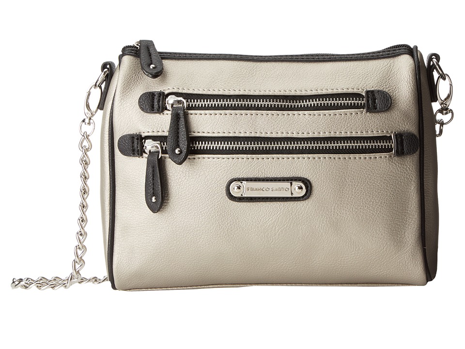 UPC 639470561881 product image for Franco Sarto Class Act Shoulder Bag (Silver) Cross Body Handbags | upcitemdb.com