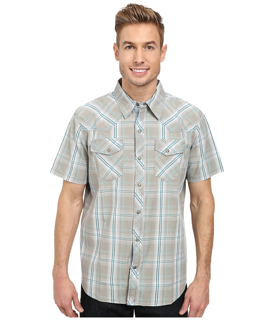Ecoths - Leland Shirt (Seneca Rock) Men's Short Sleeve Button Up