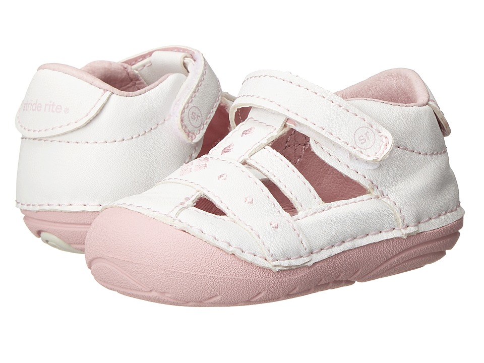 UPC 044209016738 product image for Stride Rite - SRT SM Lynden (Infant/Toddler) (White) Girls Shoes | upcitemdb.com