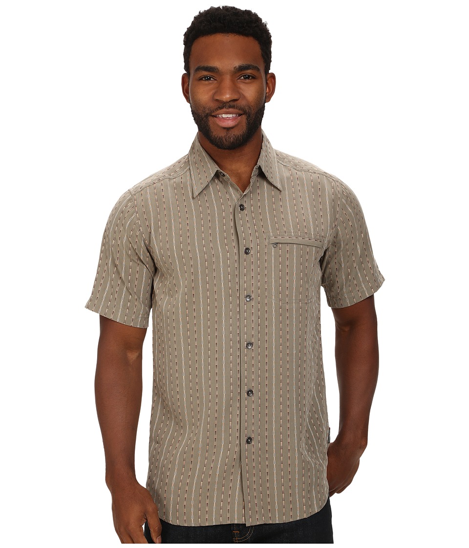 Royal Robbins Seif Stripe S/S (Taupe) Men
