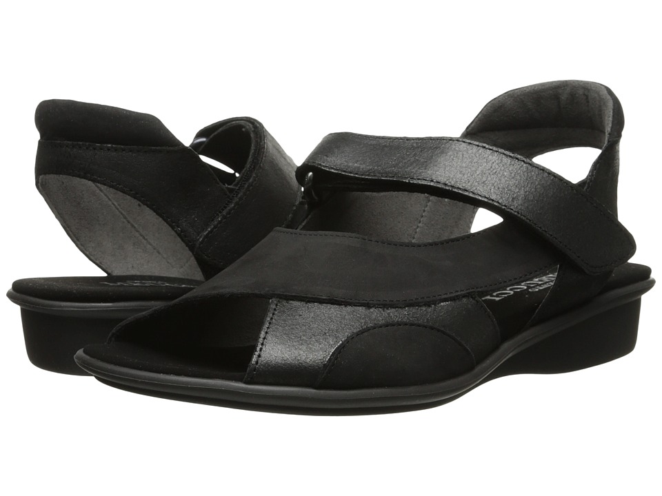 Sesto Meucci Edrea (Black Nabuk/Black Natan Met) Women