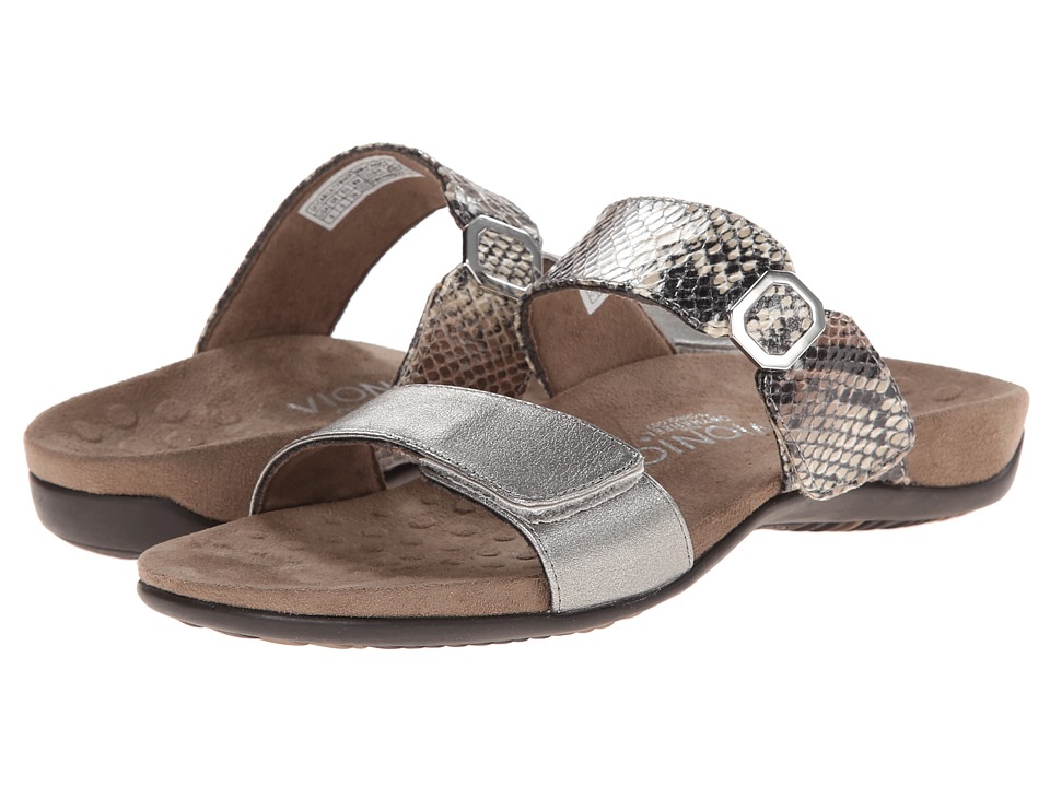 VIONIC Camila (Pewter/Natural Snake) Women
