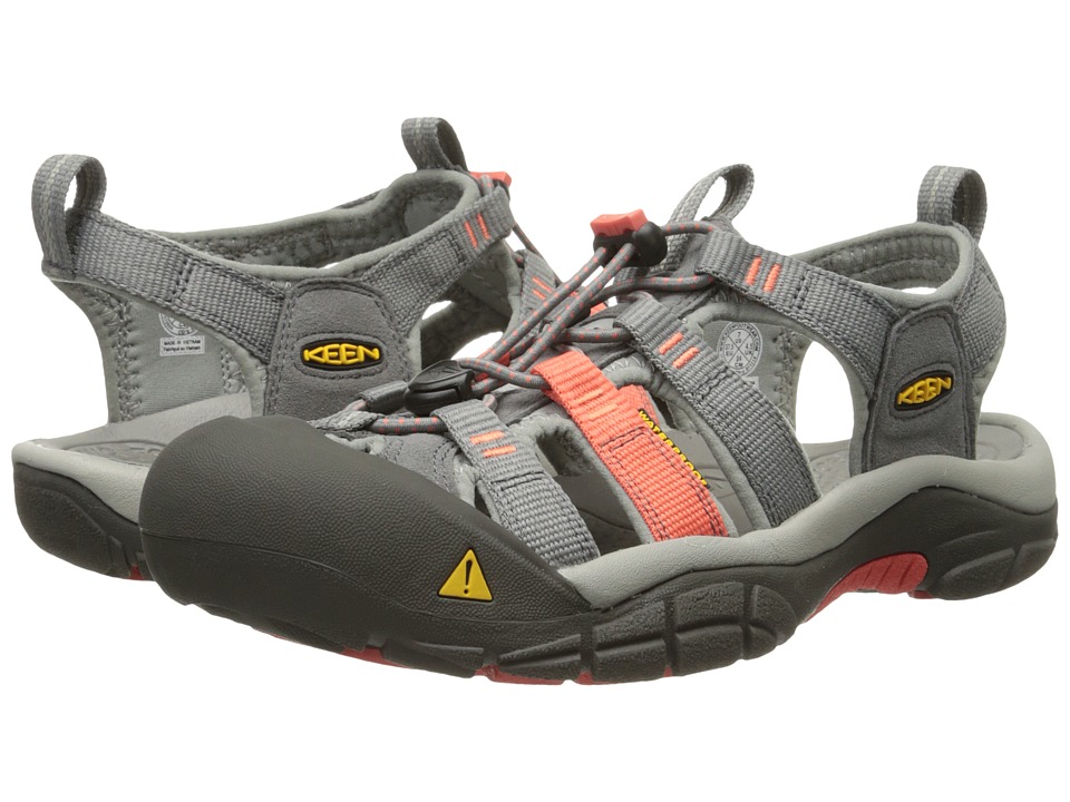 Keen Newport H2 (New Gargoyle/Hot Coral) Women
