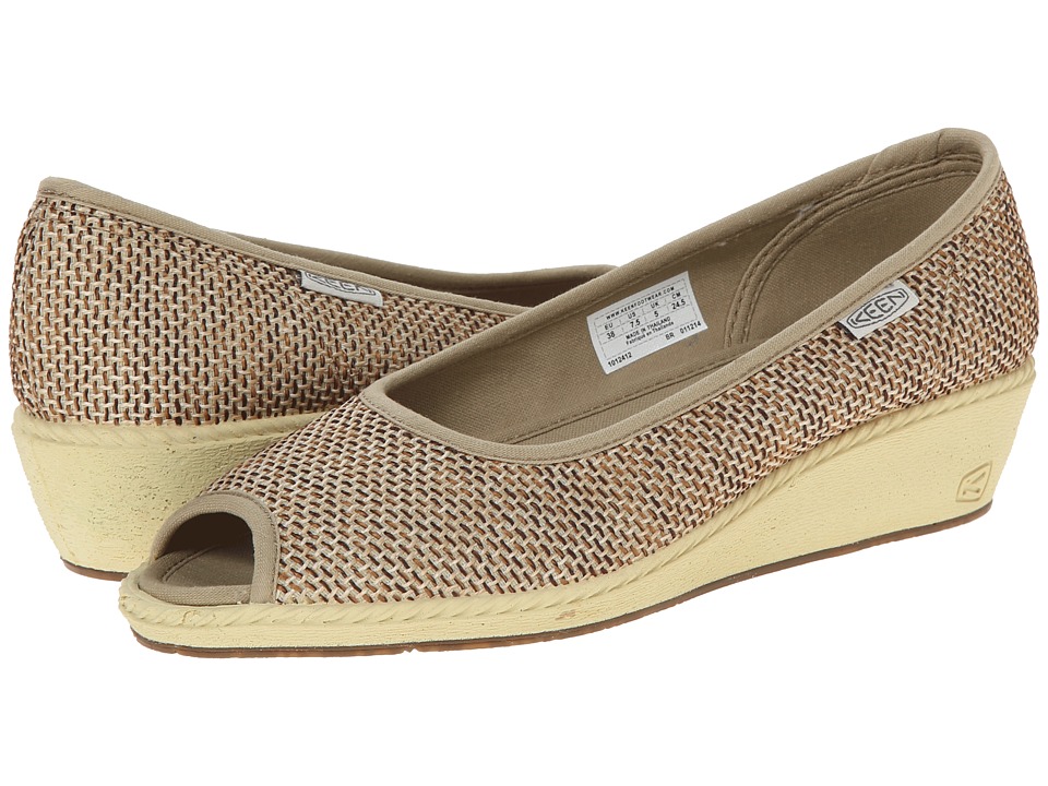 Keen - Cortona Wedge Jute (Kelp) Women
