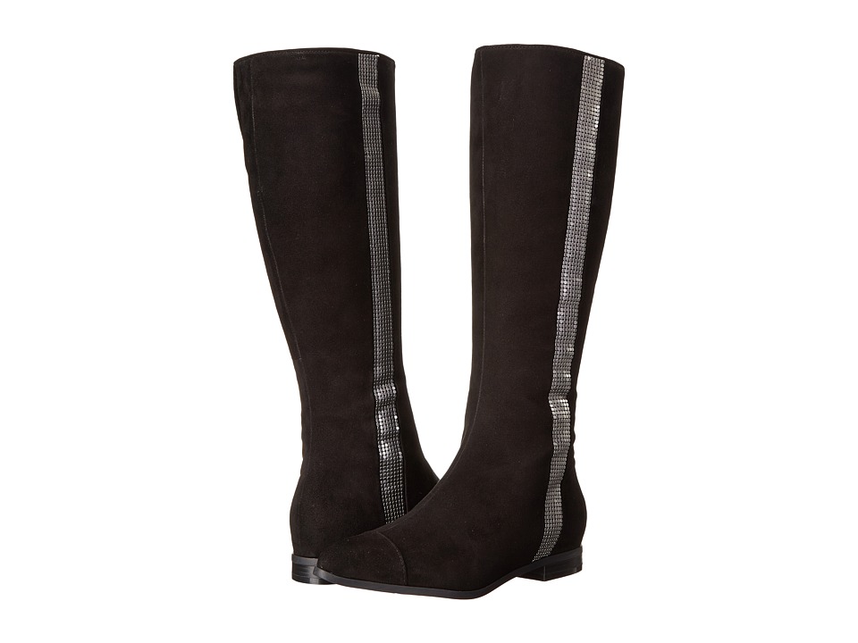 Nine West Officier (Black Suede) Women