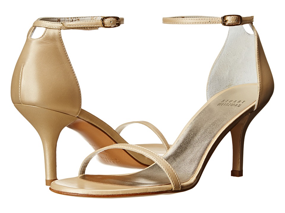 Stuart Weitzman Bridal & Evening Collection Naked (Pale Gold Mordore) High Heels