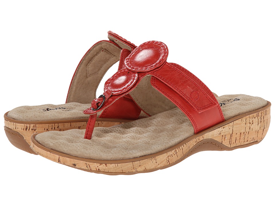 SoftWalk Beaumont (Red Soft Dull Leather) Women