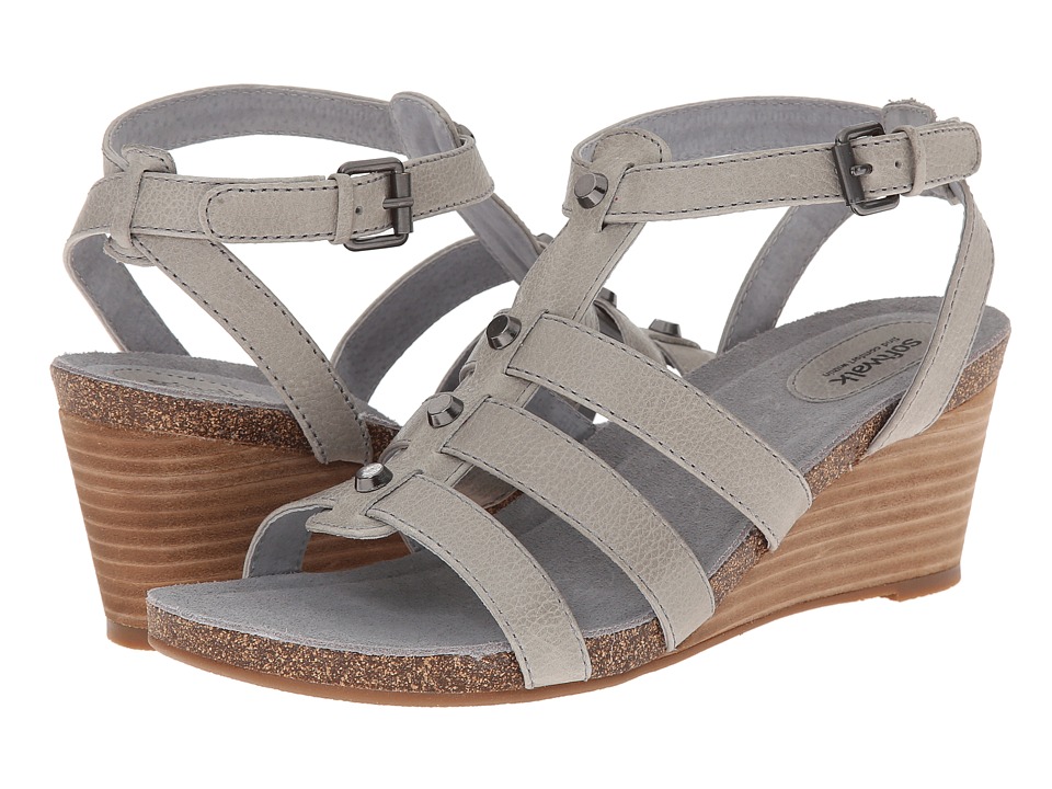 SoftWalk Jacksonville (Light Grey Veg Calf Leather) Women