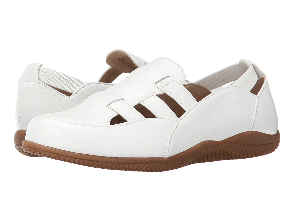 SoftWalk Hampton (White Soft Dull Leather) Women