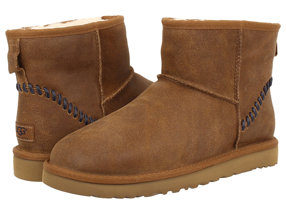 UGG Classic Mini Deco (Chestnut Leather 1) Men