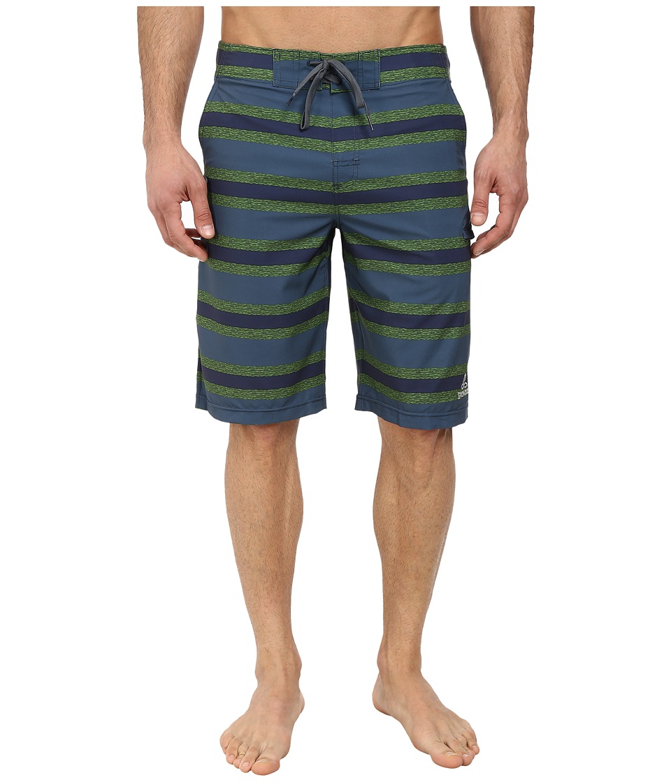 Prana Basalt Studio Short (Grey Blue) Men