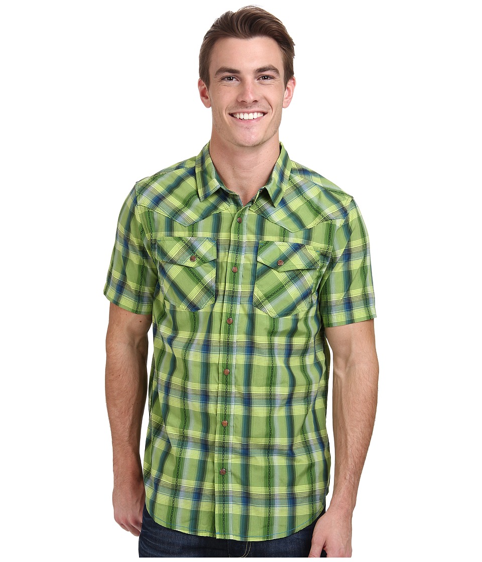 Prana - Holstad (Pomelo) Men's Short Sleeve Button Up