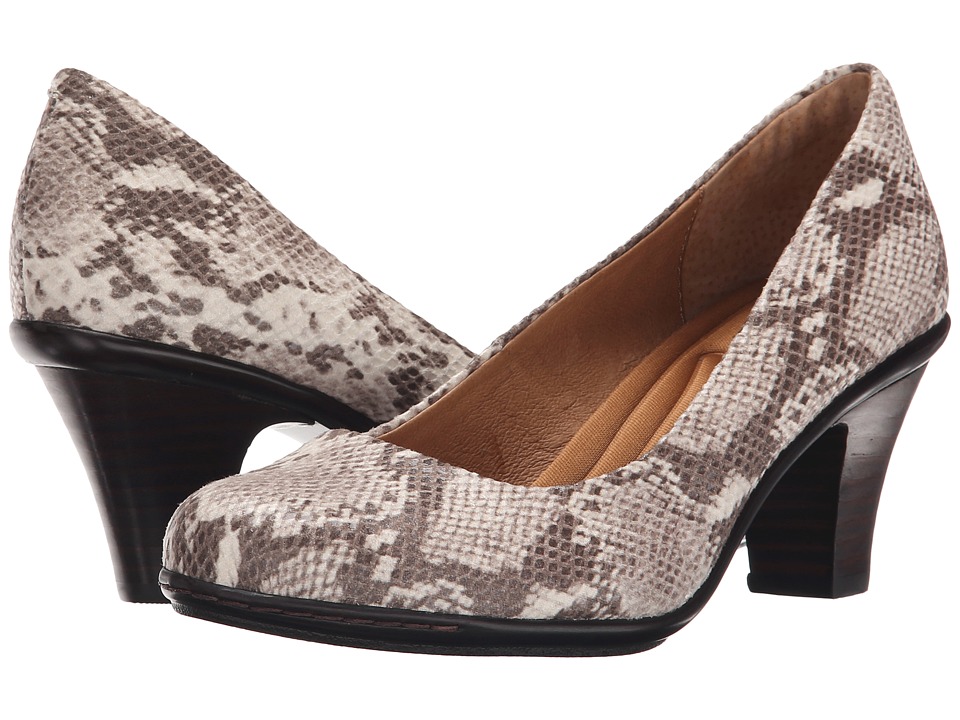 Sofft - Velma (Tan Python Print) High Heels