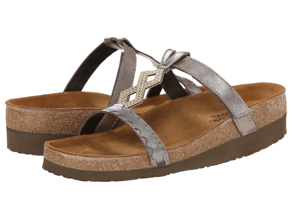 Naot Footwear Aspen (Silver Threads Leather/Mirror Leather) Women