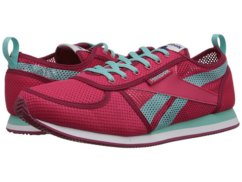 Reebok Womens Royal CL Jogger SE Blazing Pink/Bing Cherry/Crystal Blue/White - Sneakers Reebok Womens Royal CL Jogger SE Blazing Pink/Bing Cherry/Crystal Blue/White - Sneakers