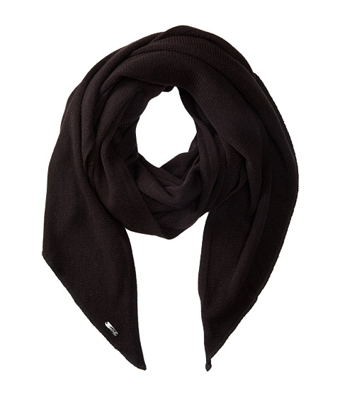 Calvin Klein - Angled Edge Scarf (Black) Scarves