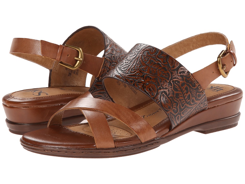 Sofft - Sassandra (Cymbal Tan Vege/Cognac Western Tool) Women