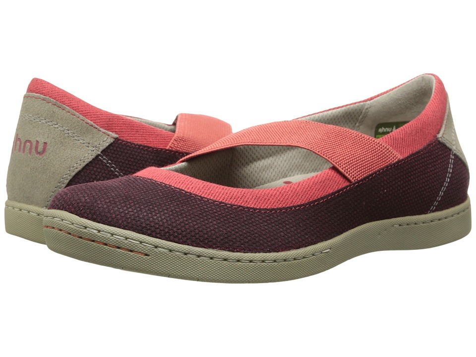 Ahnu - Telegraph Leather (Cranberry) Women