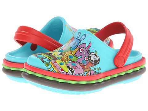 UPC 887350353440 product image for Crocs Kids - Burger Clog (Toddler/Little Kid) (Pool) Kids Shoes | upcitemdb.com
