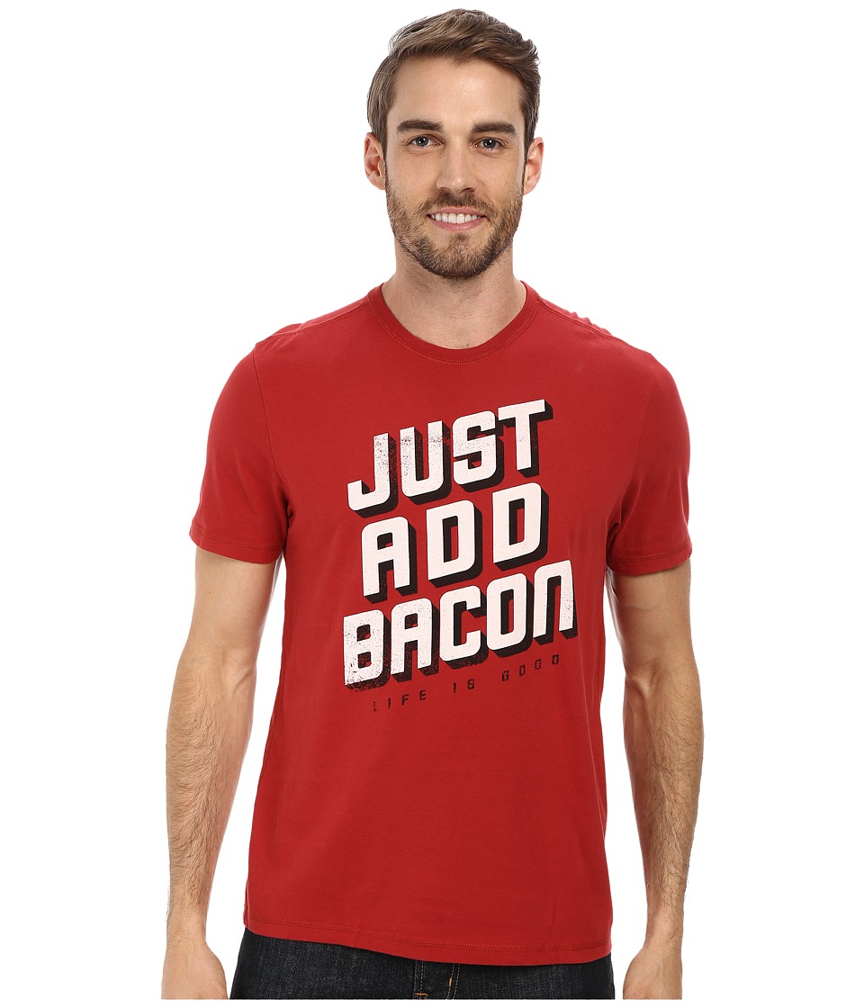 Life is good - Sleep Tee (Nantucket Red) Men