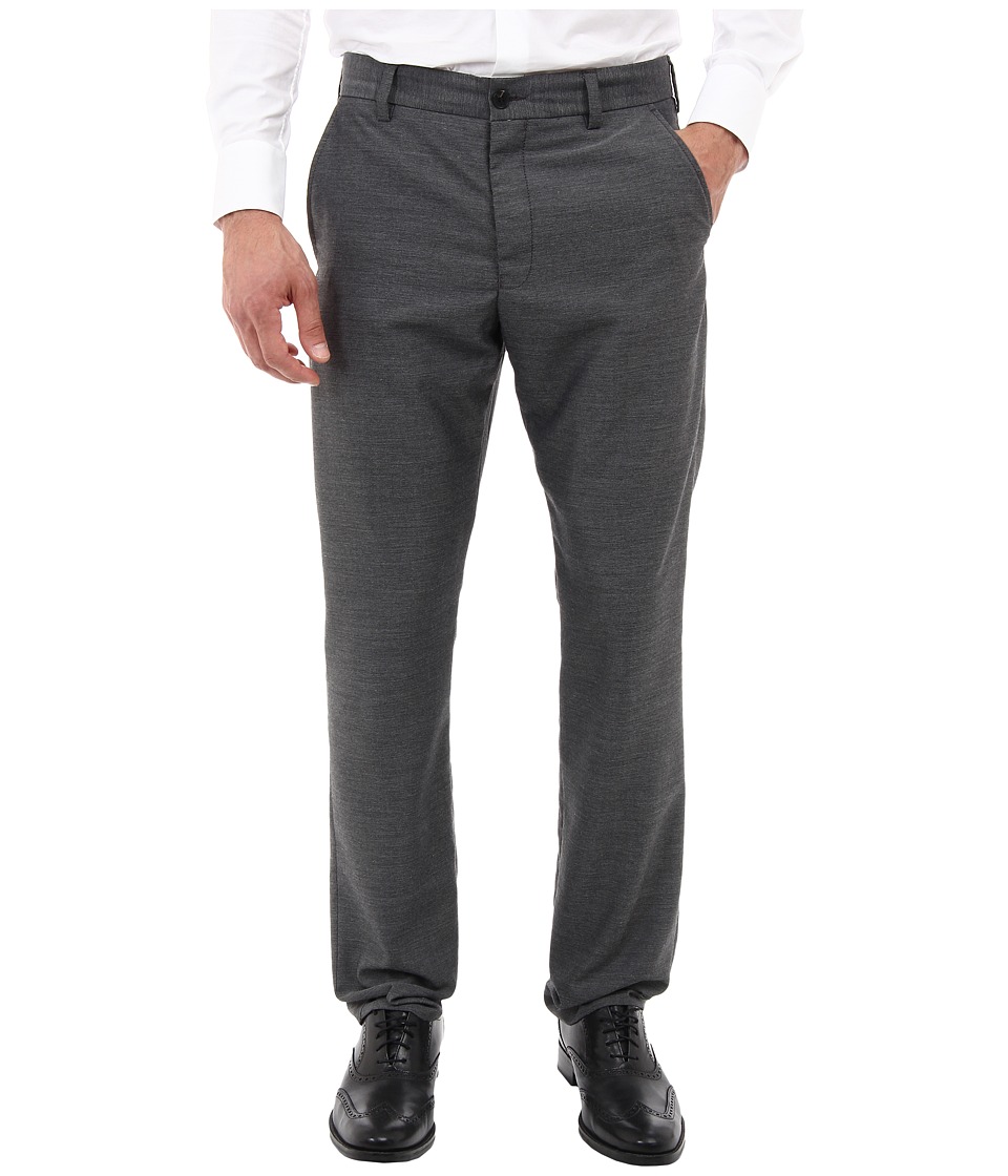 French Connection Work Pindot Pant (Charcoal Melange) Men