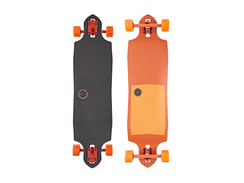 Globe - Sledgehog Fiber-Carve (Tart Orange) Skateboards Sports Equipment