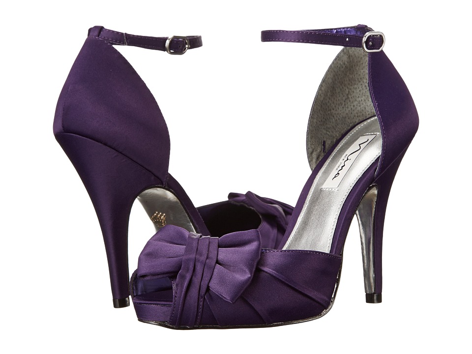 Nina Ella (Grape Luster Satin) Women