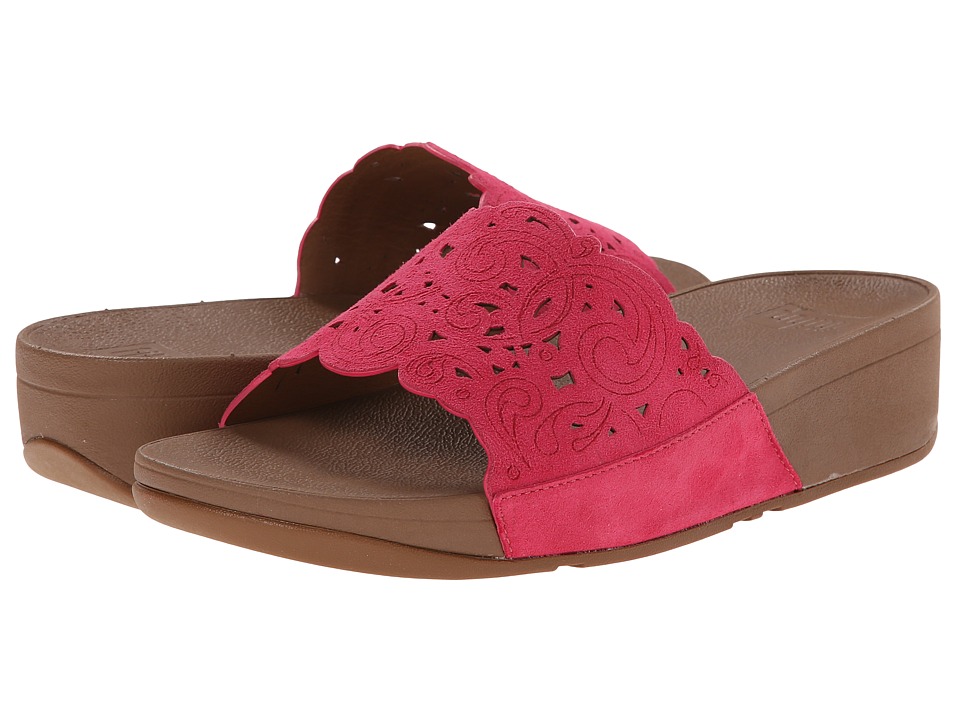 FitFlop Flora Slide (Raspberry) Women