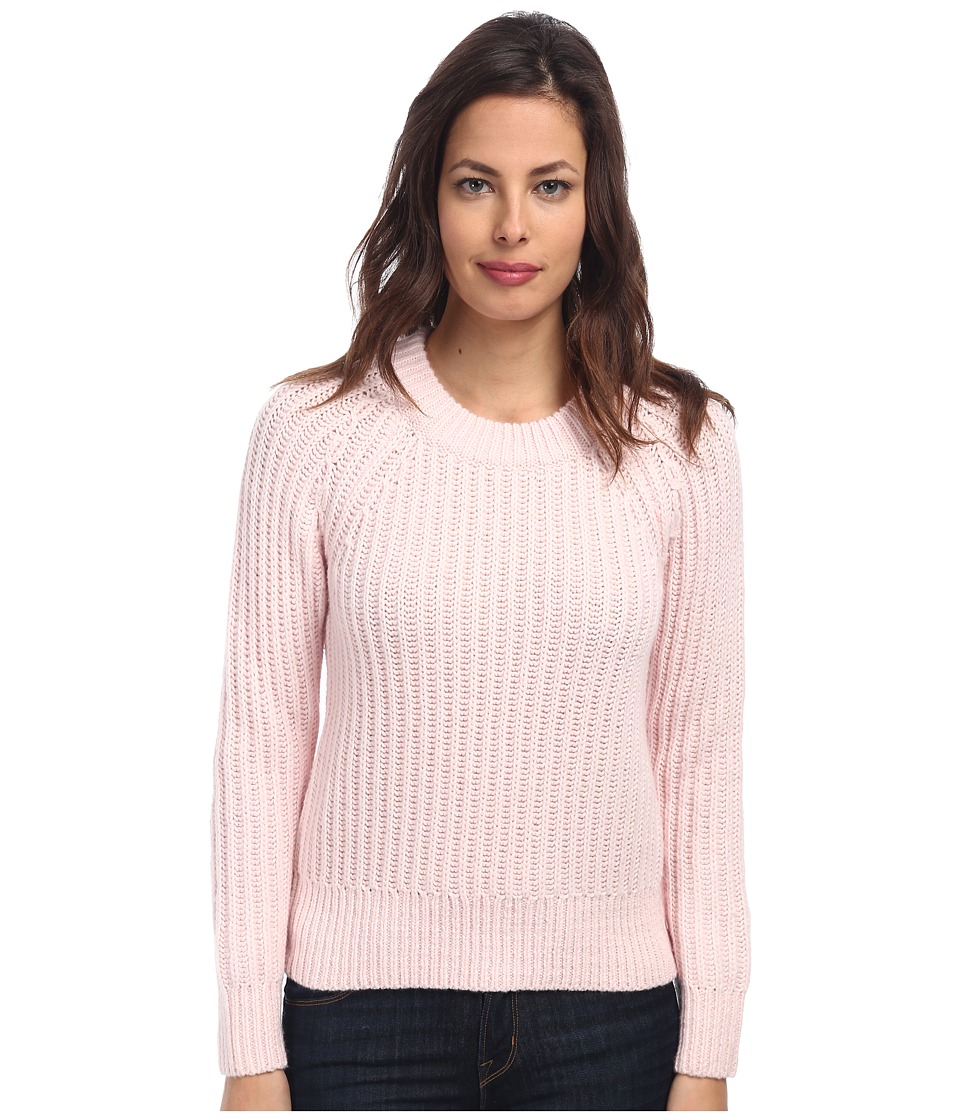 Kate Spade New York Winter Wool Side Zip Sweater (Blush) Women