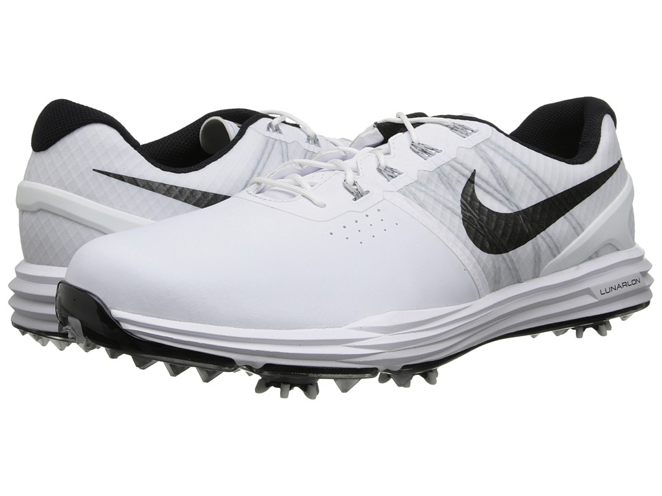 Nike Golf Lunar Control 3 (White/Pure Platinum/Wolf Grey/Black) Men