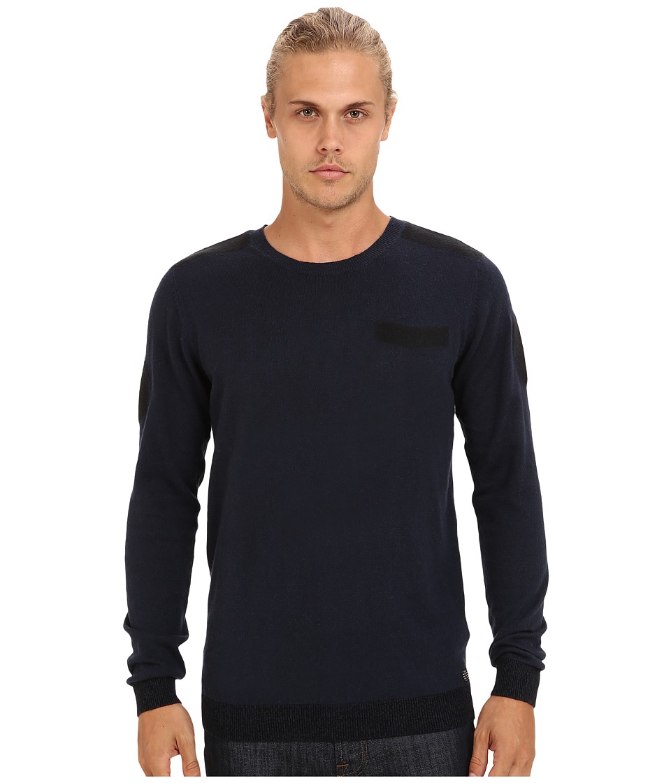 Diesel - K-Ane Sweater (Midnight/Blue) Men