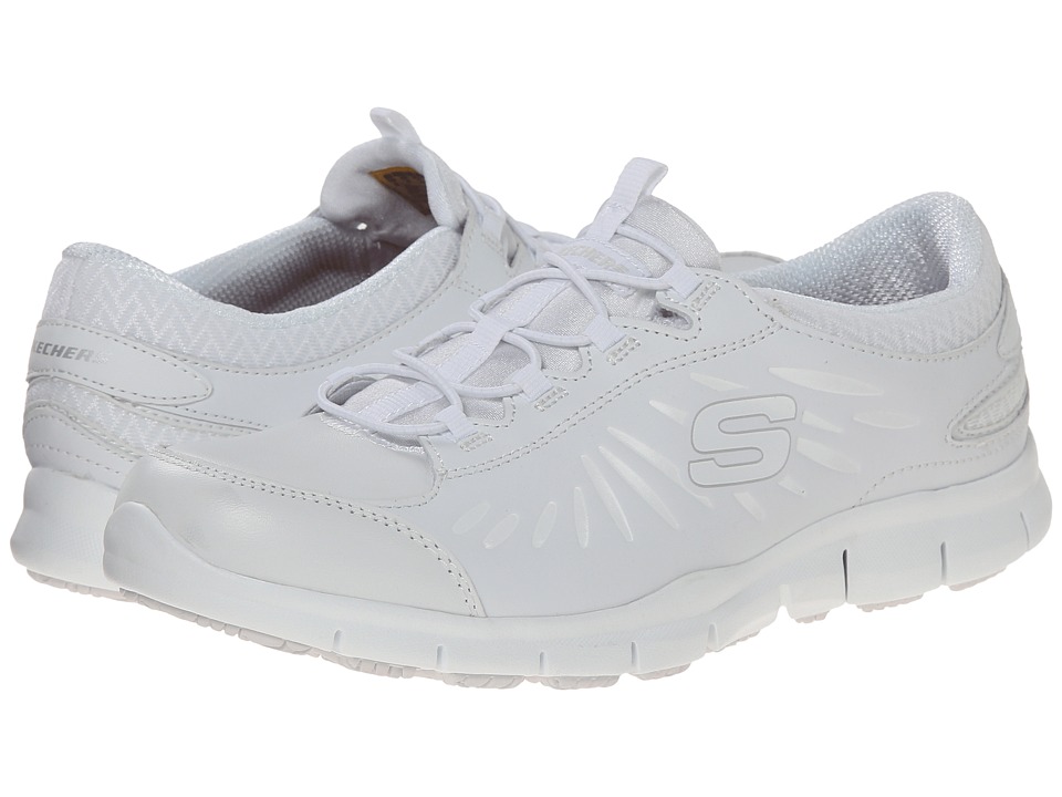 Skechers For Work Women S Eldred Linton Slip Resistant Shoe Skechers For Work Women S Eldred Linton Slip Resistant Shoe