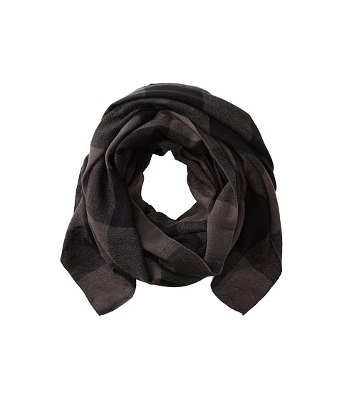 Hat Attack - Buffalo Check Scarf (Grey/Black) Scarves