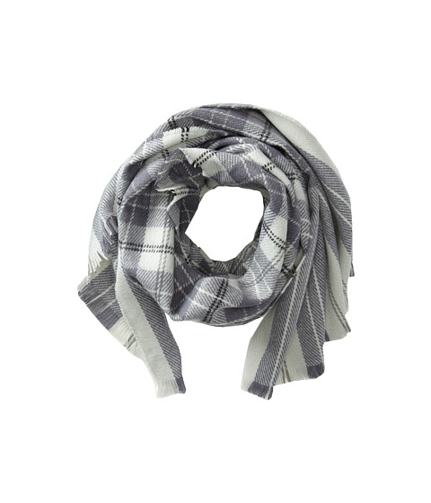 Hat Attack - Plaid Scarf (Grey) Scarves