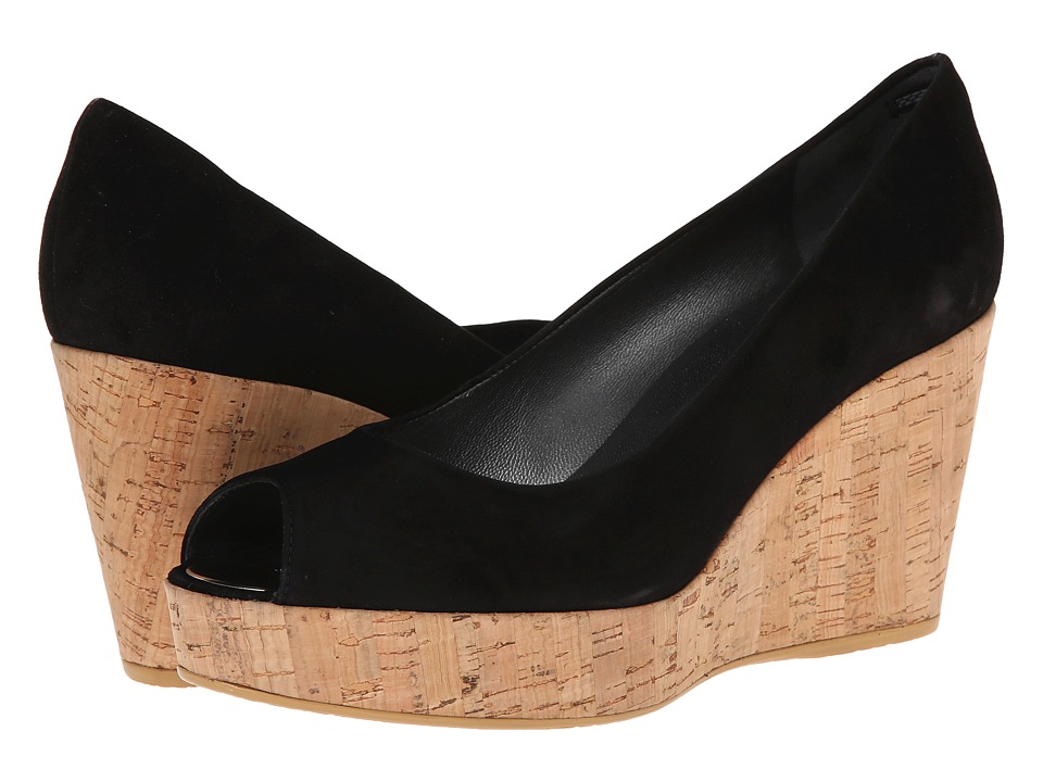 Stuart Weitzman Anna (Black Suede) Women
